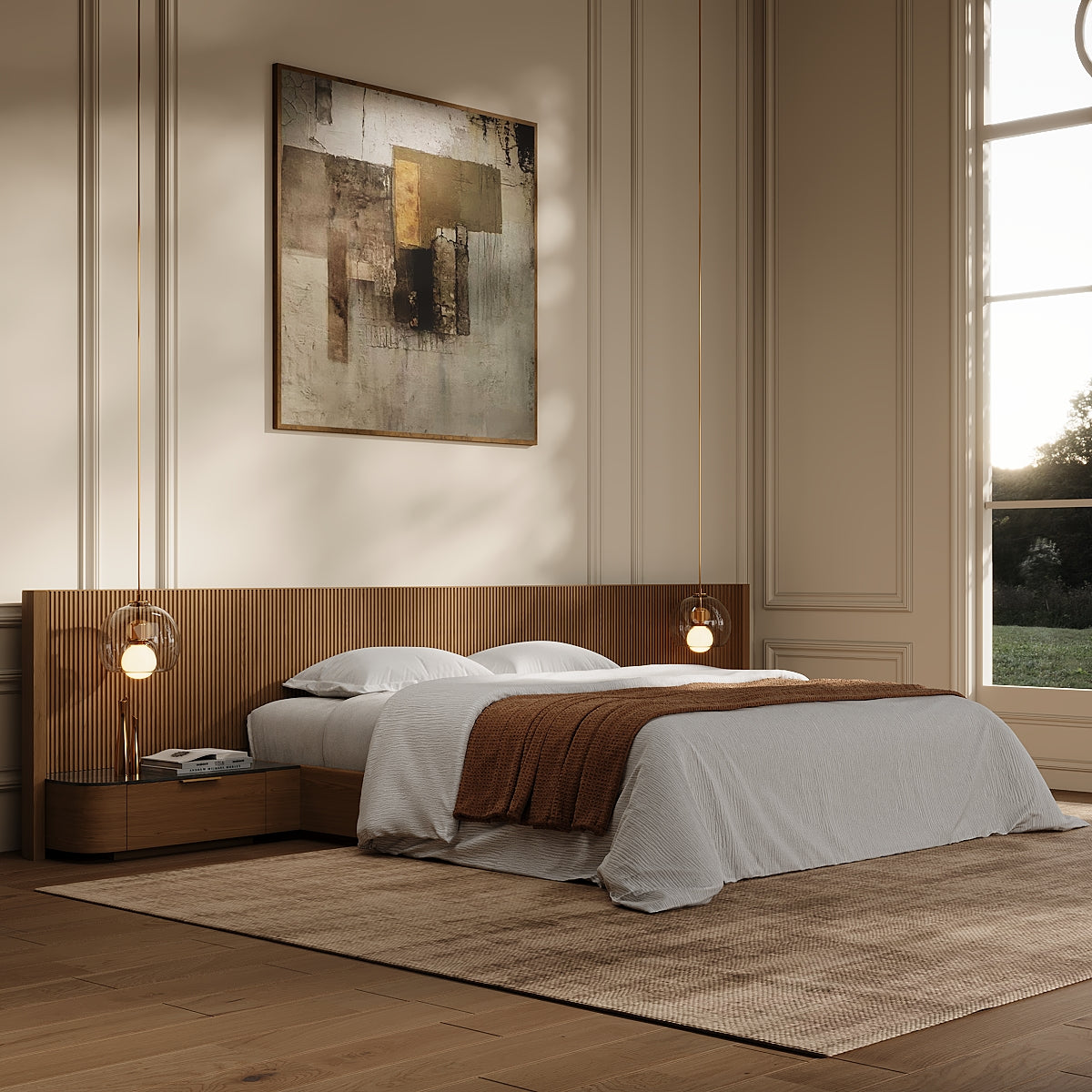 King Size Bed And Nightstands Sets