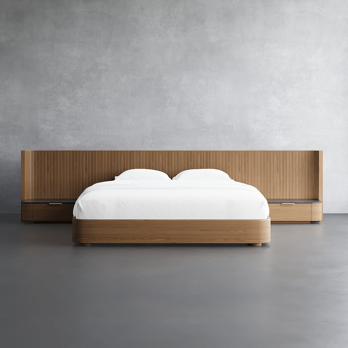 King Size Bed And Nightstands Sets